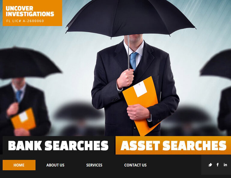 uncover investigations bank locate services